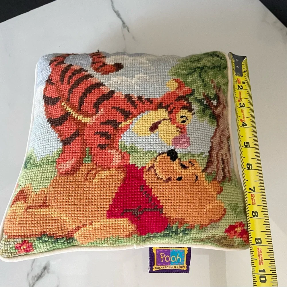Winnie the Pooh Needlepoint Pillow